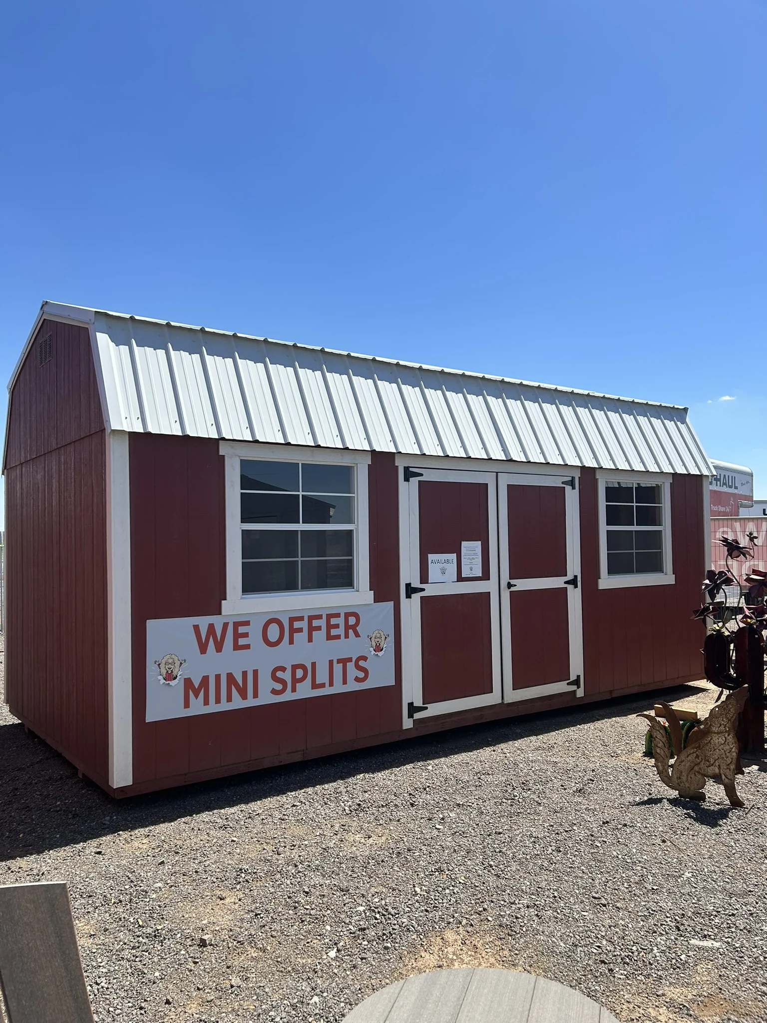 10x20 Side Lofted Barn 2008-image