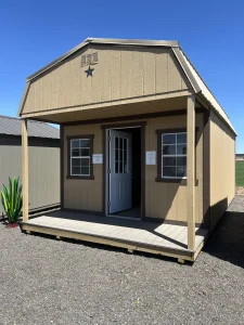 12x24 Lofted Barn Porch 1658-image