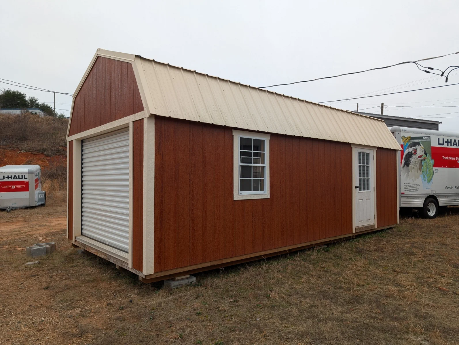 12x24 Pro Lofted Barn 051248 Rental Return-image
